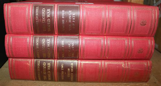 Churchill, W.S. The Second World War, 1955 6 vols